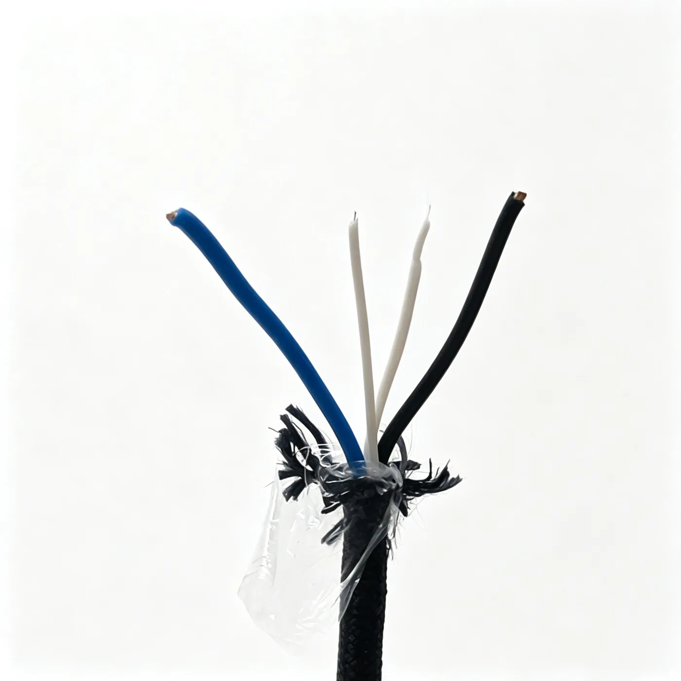 2×20AWG Tethered Drone Cable, FEP Insulated, 5–7 A, 15.6 g/m