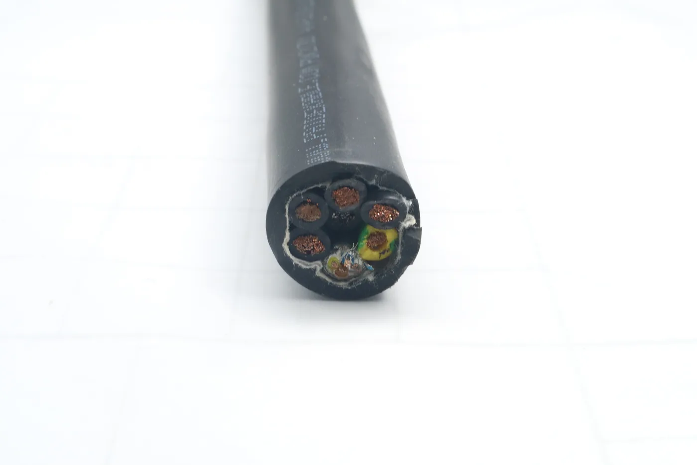 Crane Drum Cable 4×4 mm² + 2.5 mm² + 4-Core Network, 18.3 mm