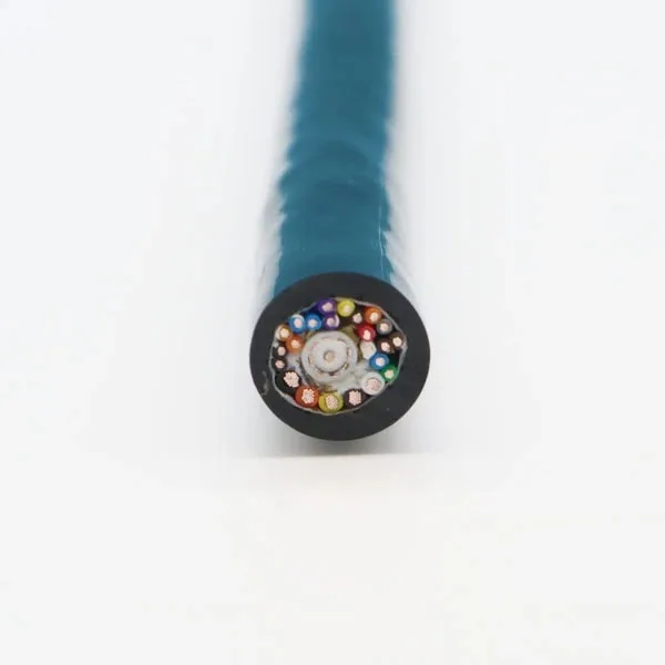 Underwater CCTV Camera Cable, 1–60 Cores with Coax, PUR Sheath, 300/500 V