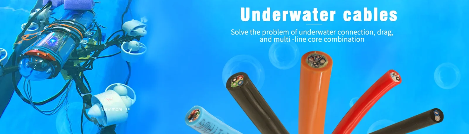 Underwater cables