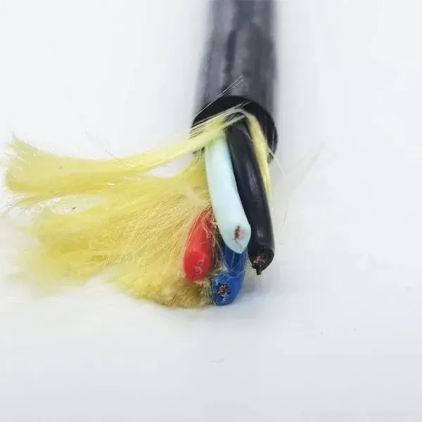 Underwater Cable 4×0.5mm² 300kg Kevlar PUR