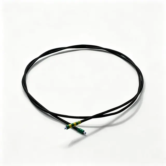 Tethered Drone Cable 2x0.2 mm2, Tinned Copper, FEP, Aramid Braid, 2.3 mm