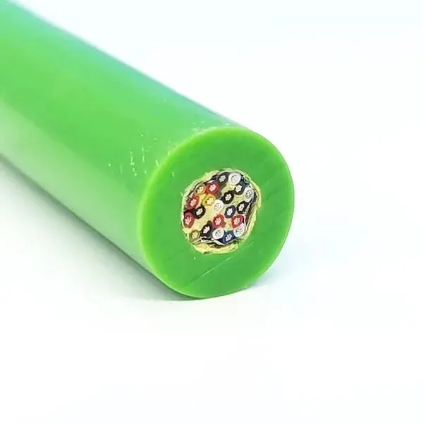 Underwater Green Multi-Core Submersible Cable 12.1 mm