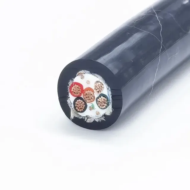 Gel-Filled Underwater Cable 2×2×22AWG + 5×18AWG PUR