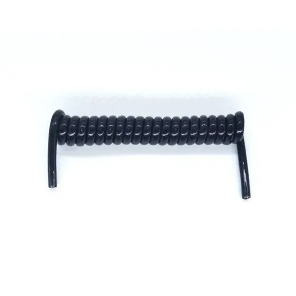 TPU Spiral Cable 2×22AWG (0.3mm²), 4.5:1 Extension, 16 mm Coil