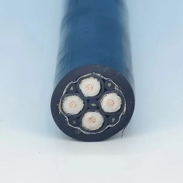4 Core Underwater RG59 Coaxial Cable 4×75Ω 11.7mm PUR