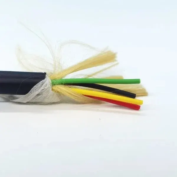 4×0.3 mm² (22AWG) Geophysical Prospecting and Logging Cable, PUR Sheath