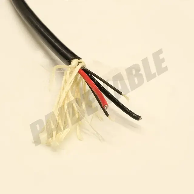 PDK41904-2x1.2 Aerostat Tether Cable, 750 VDC, 200 kg, 5.4 mm